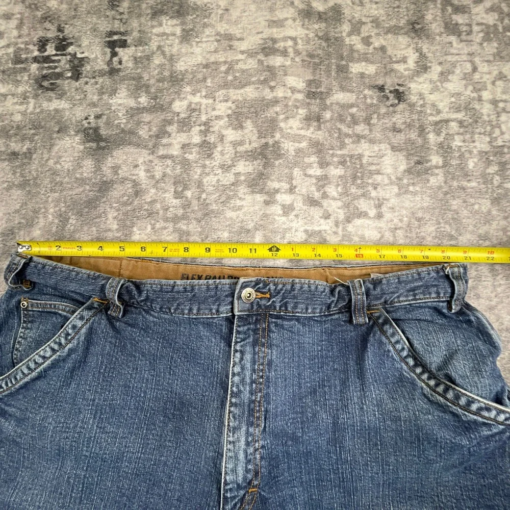 Duluth Trading Co Flex Ballroom Jeans Mens‎ 44x34 Blue Workcore Utility Pants